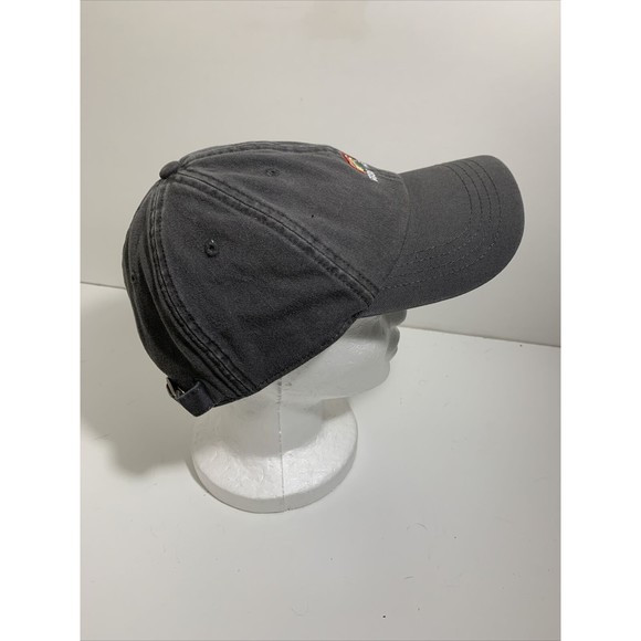 Good Vibes Baseball Hat Cap Gray with Rainbow Adjustable - Picture 4 of 12